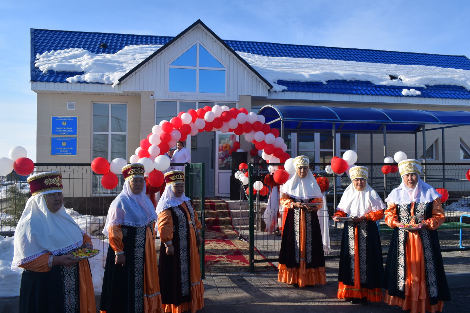 ЕКІ МЕДПУНКТ ПАЙДАЛАНУҒА БЕРІЛДІ