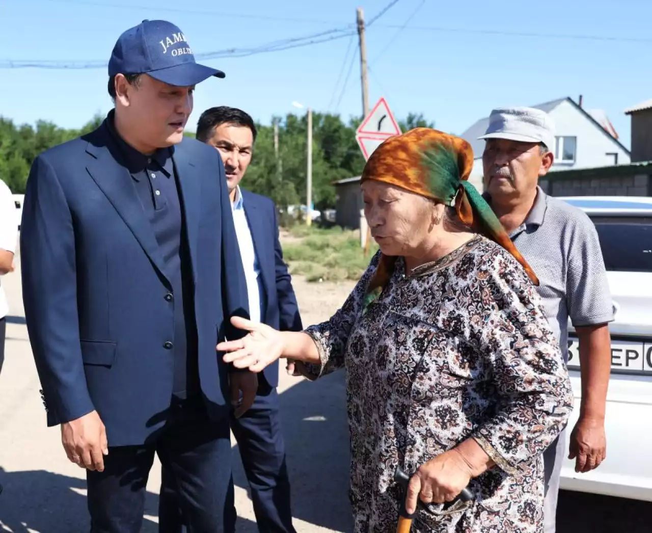 Зардап шеккен Жаңатастықтардың жағдайымен аймақ басшысы танысты