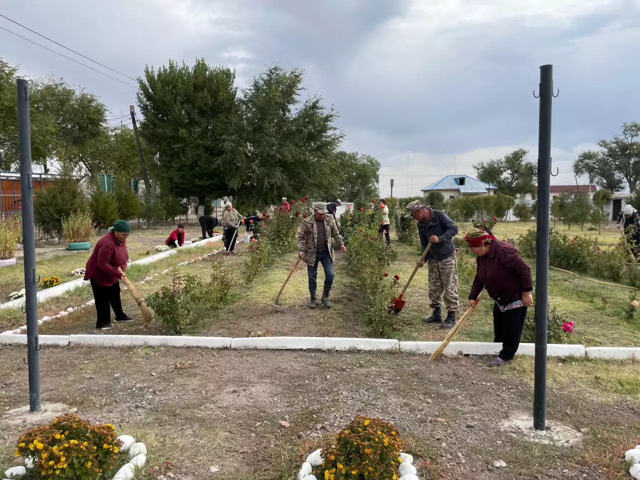 Аспаралықтар тазалық акциясына біркісідей атсалысты