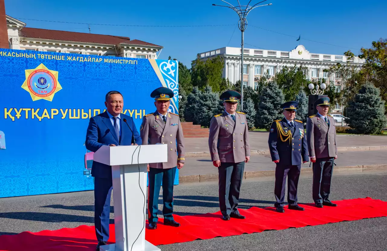 Құтқарушыларға жаңа техникалар табысталды