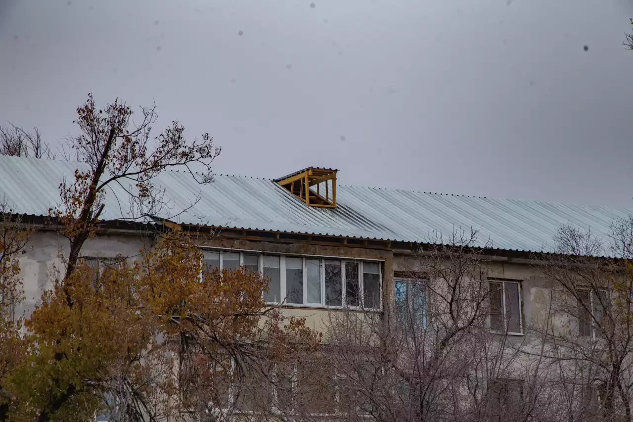 Шатырдан аққан су шаршатты