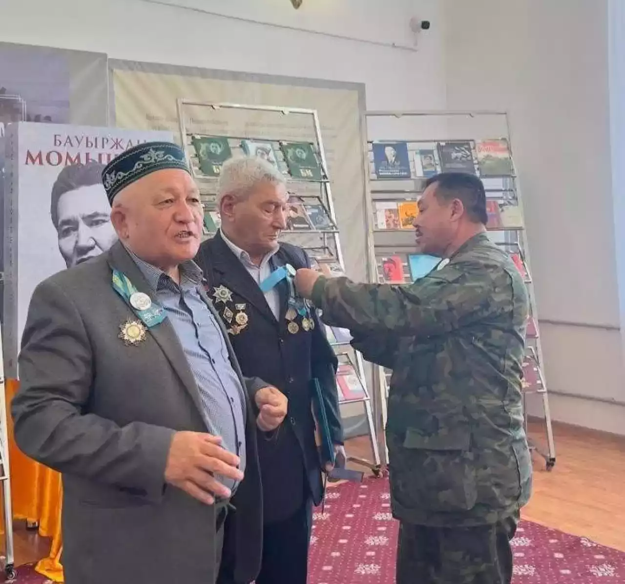 «Қайран ерлер, қаһарман ардагерлер» атты іс-шара өтті