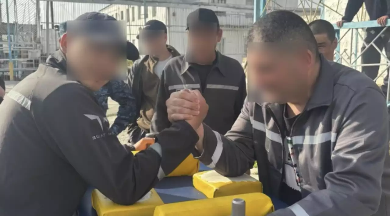 7 мамыр – Отан қорғаушылар күніне орай сотталғандар арасында спорттық жарыстар ұйымдастырылды