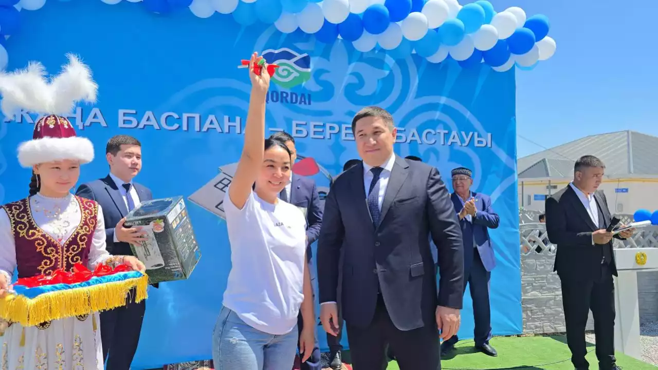 Қордай ауданында 48 отбасы баспаналы болды
