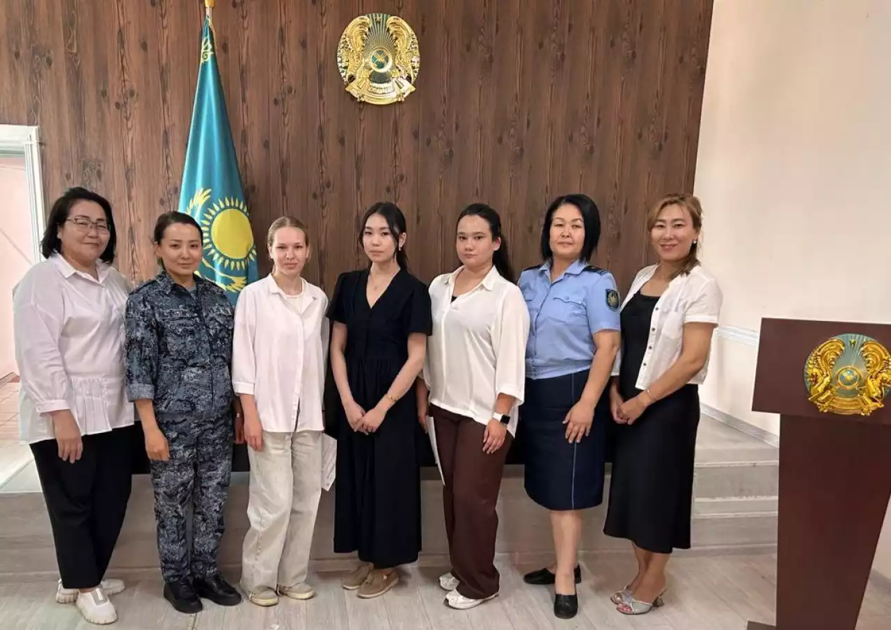 Dulaty университетінің студенттері ҚАЖ мекемесінде тәжірибеден өтті