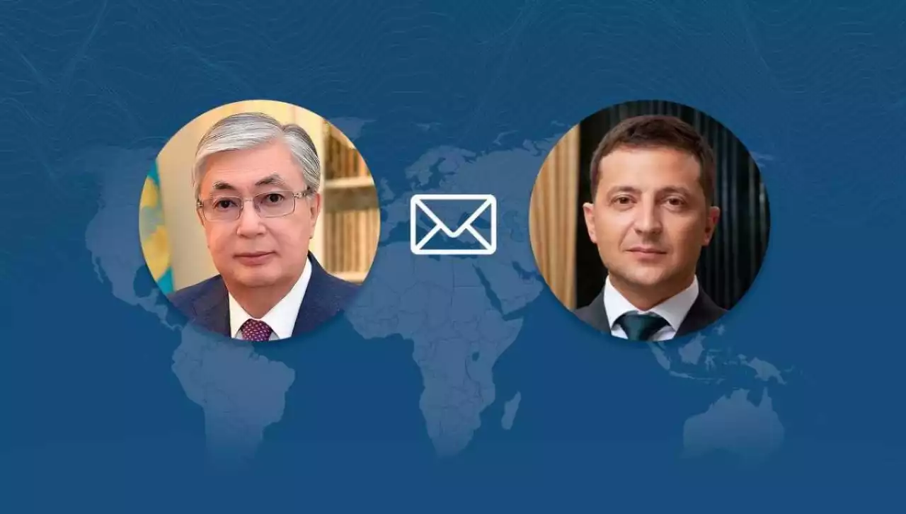 Мемлекет басшысы Украина Президентіне құттықтау жеделхатын жолдады