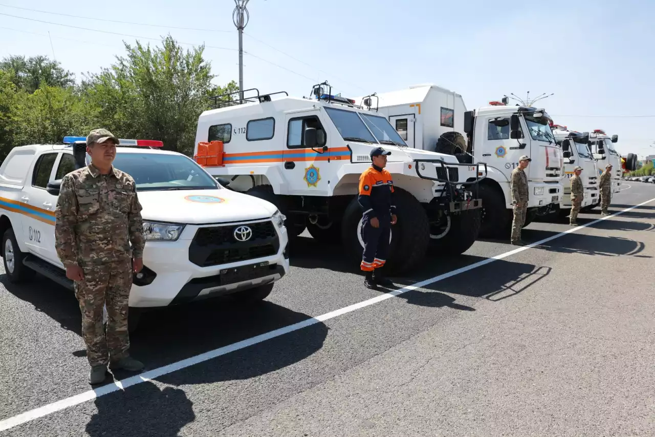 Құтқарушыларға жаңа техникалар табысталды