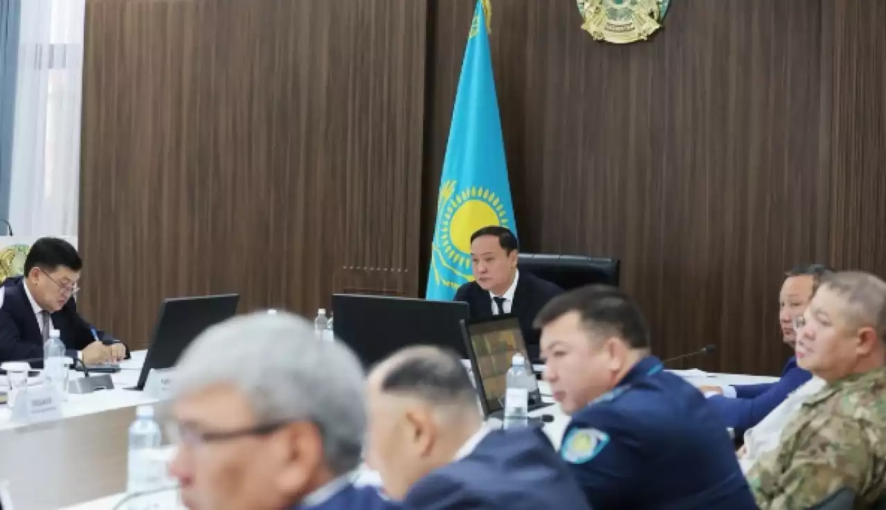 Департамент басшылары есеп берді