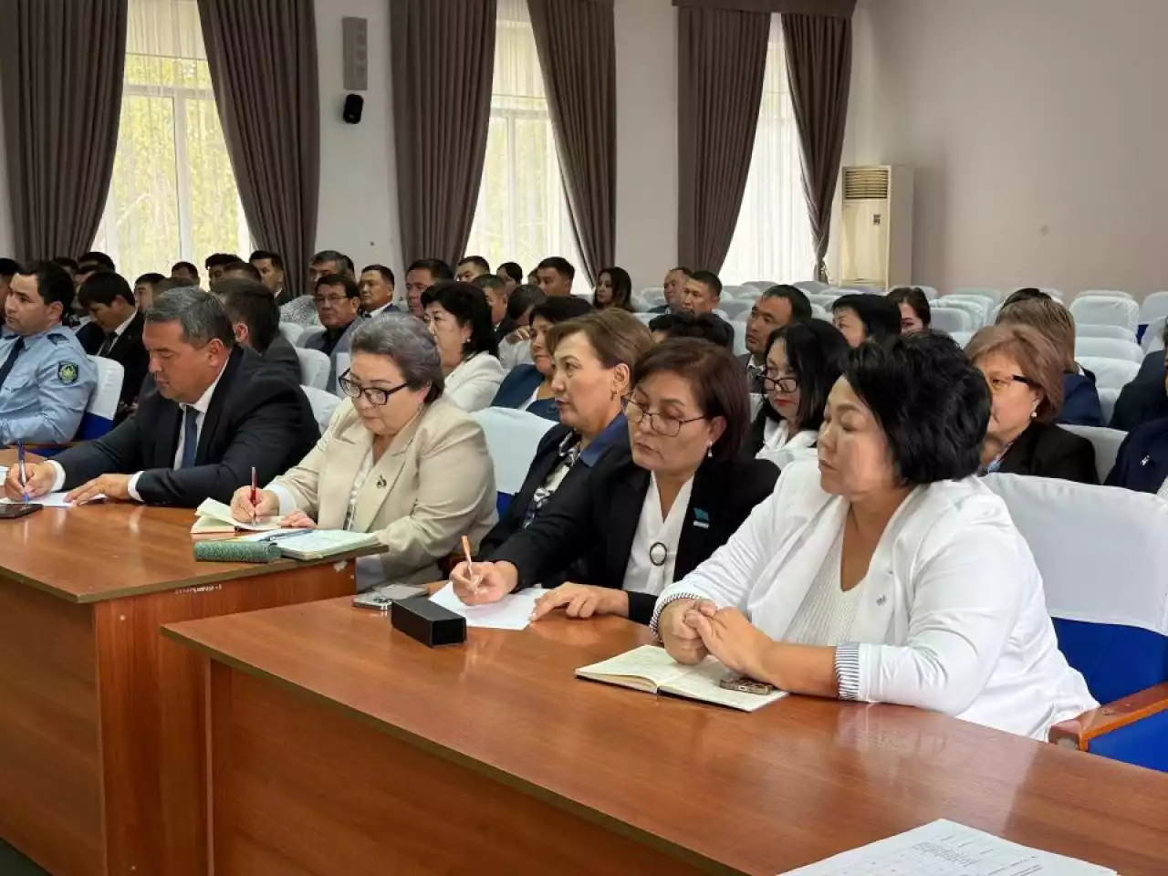 Байзақ ауданында қылмыстың алдын алу шаралары талқыланды