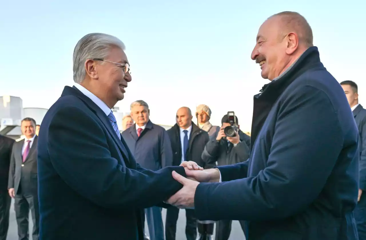 Әзербайжан Президенті Ильхам Әлиев Қазақстанға мемлекеттік сапармен келді