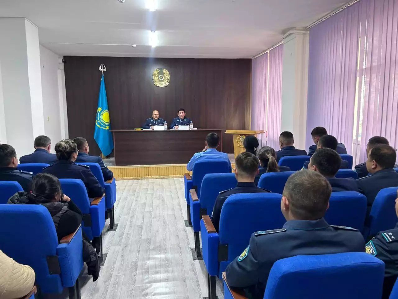 Жамбылда ҚАЖ мекемесінде 9 айдың қорытындыланды