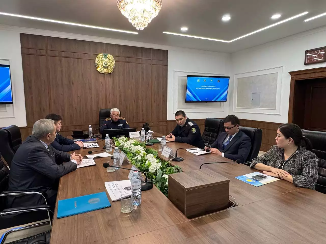 «Заң мен тәртіп» керуені жолға шықты