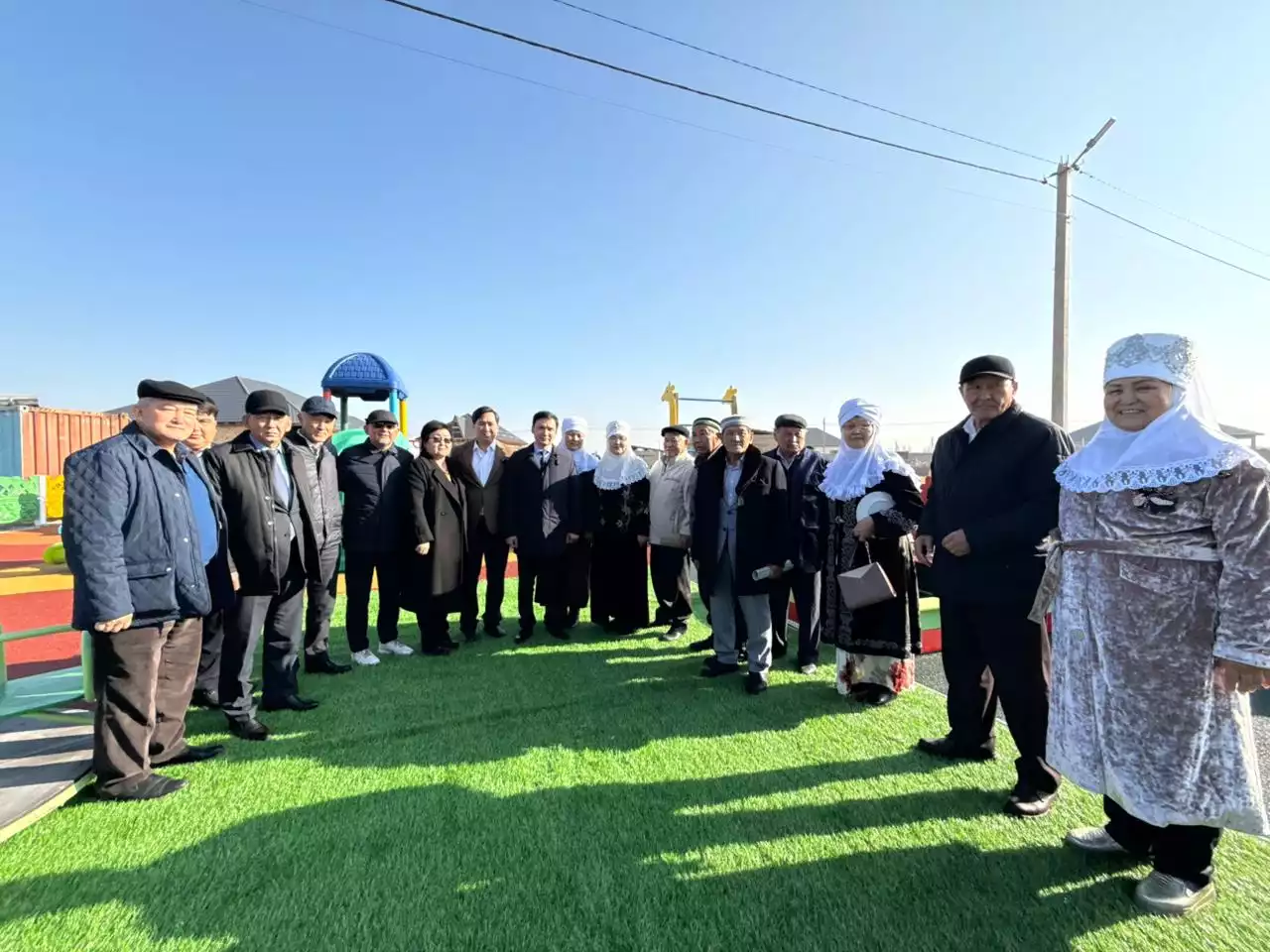 «Үлгілі ауылға – үлгілі алаң!»