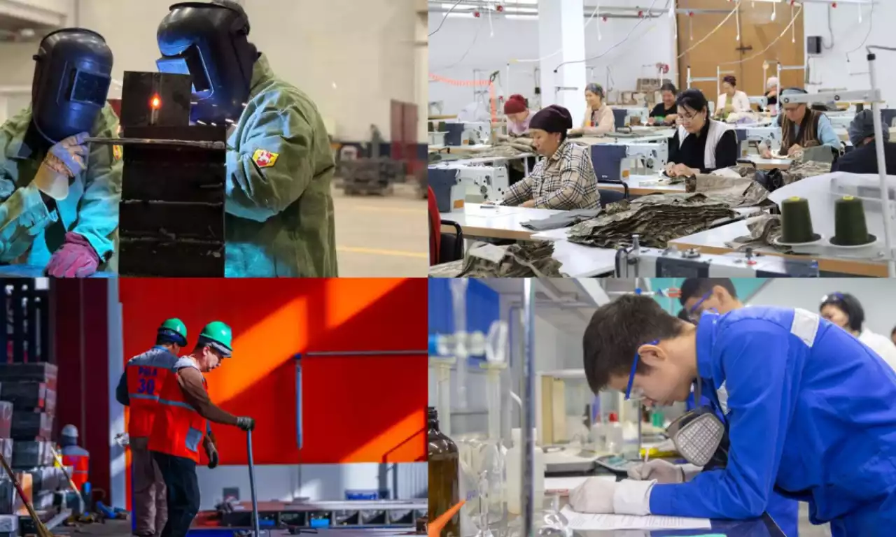 Еңбек өмірді гүлдендіреді