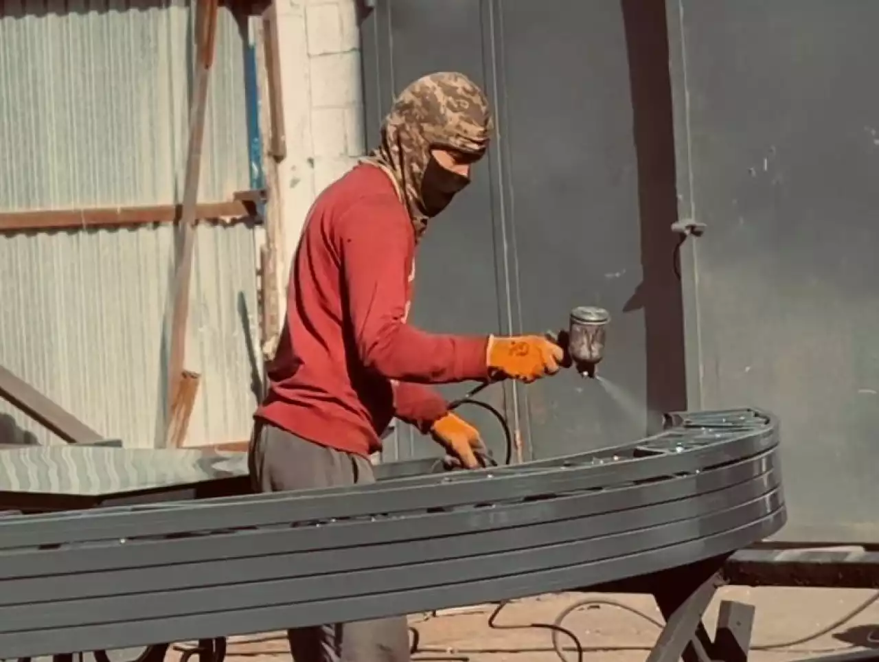 Қақпа жасауға қажыр-қайрат керек