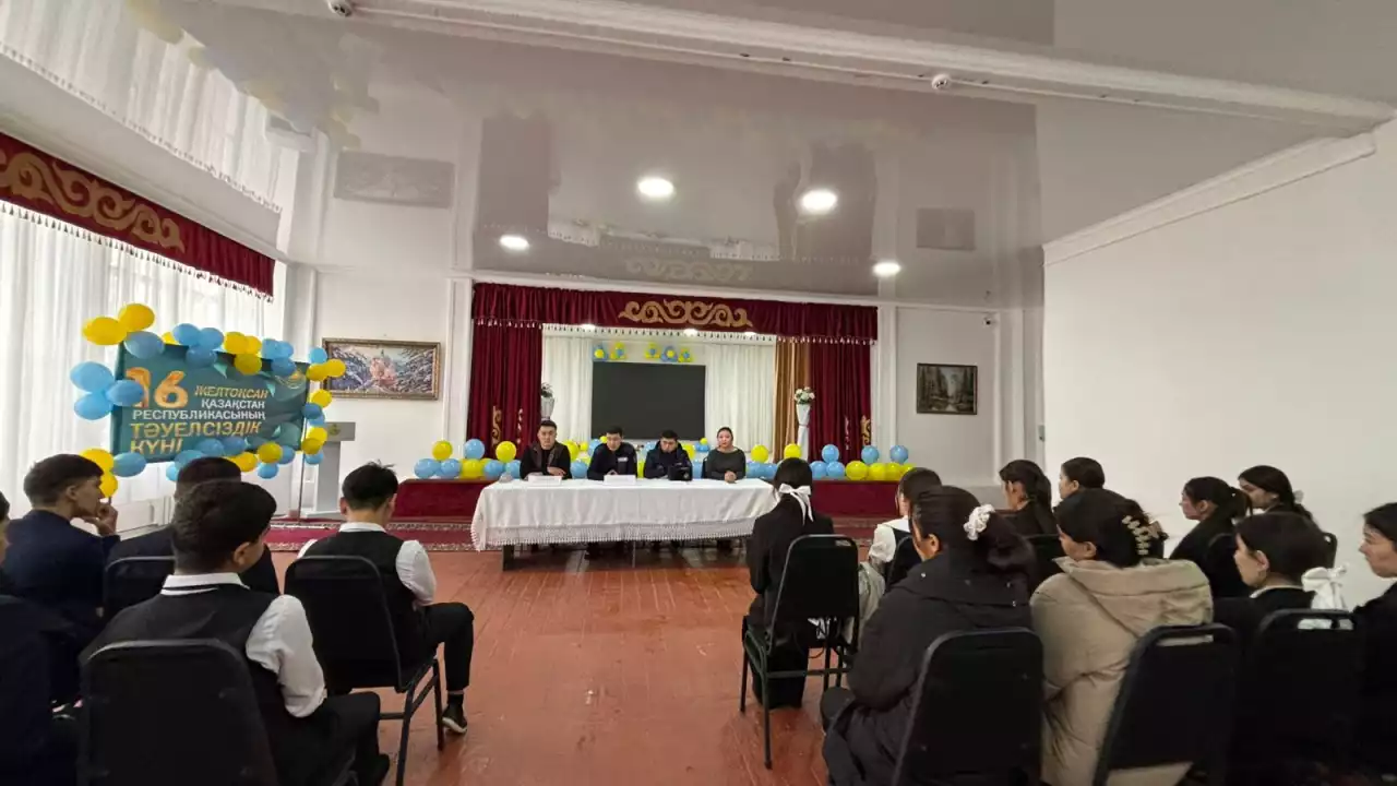 Қаратауда оқушыларға «Жасөспірім және Заң» тақырыбында кездесу өтті