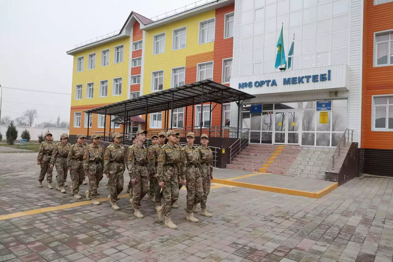 Ұлттық ұланның әскери-патриоттық клубы мектеп өміріне оң өзгеріс әкелуде