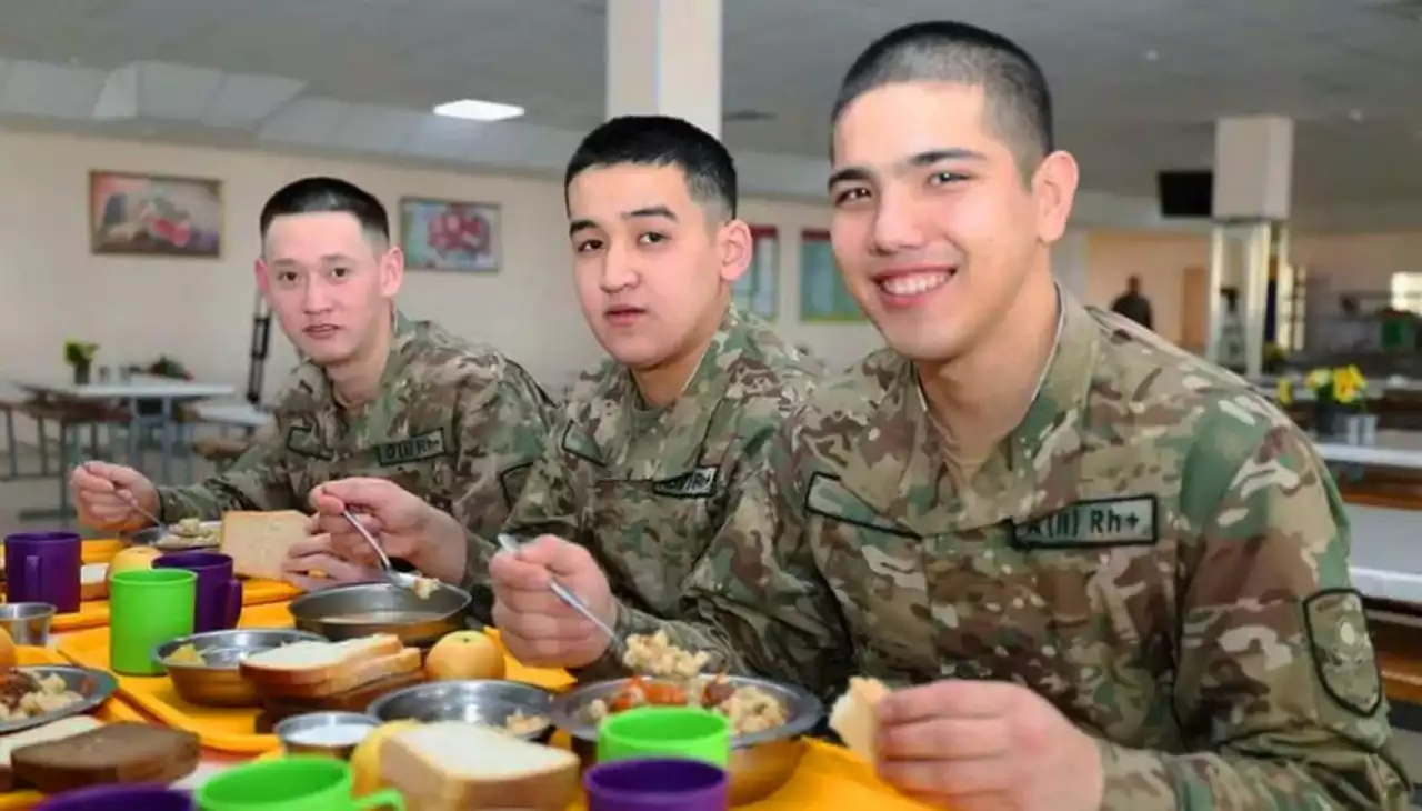 Қазақстанда әскерилердің азық-түлік үлесінің құны артты