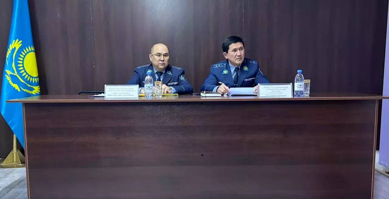 Жамбылда ҚАЖ мекемесінде өткен жыл қорытындыланды