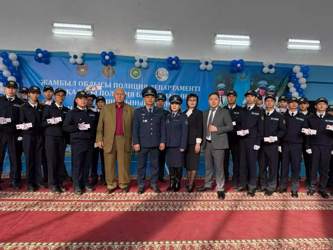 Жамбыл облысында гимназияның жас сақшылары ант қабылдады