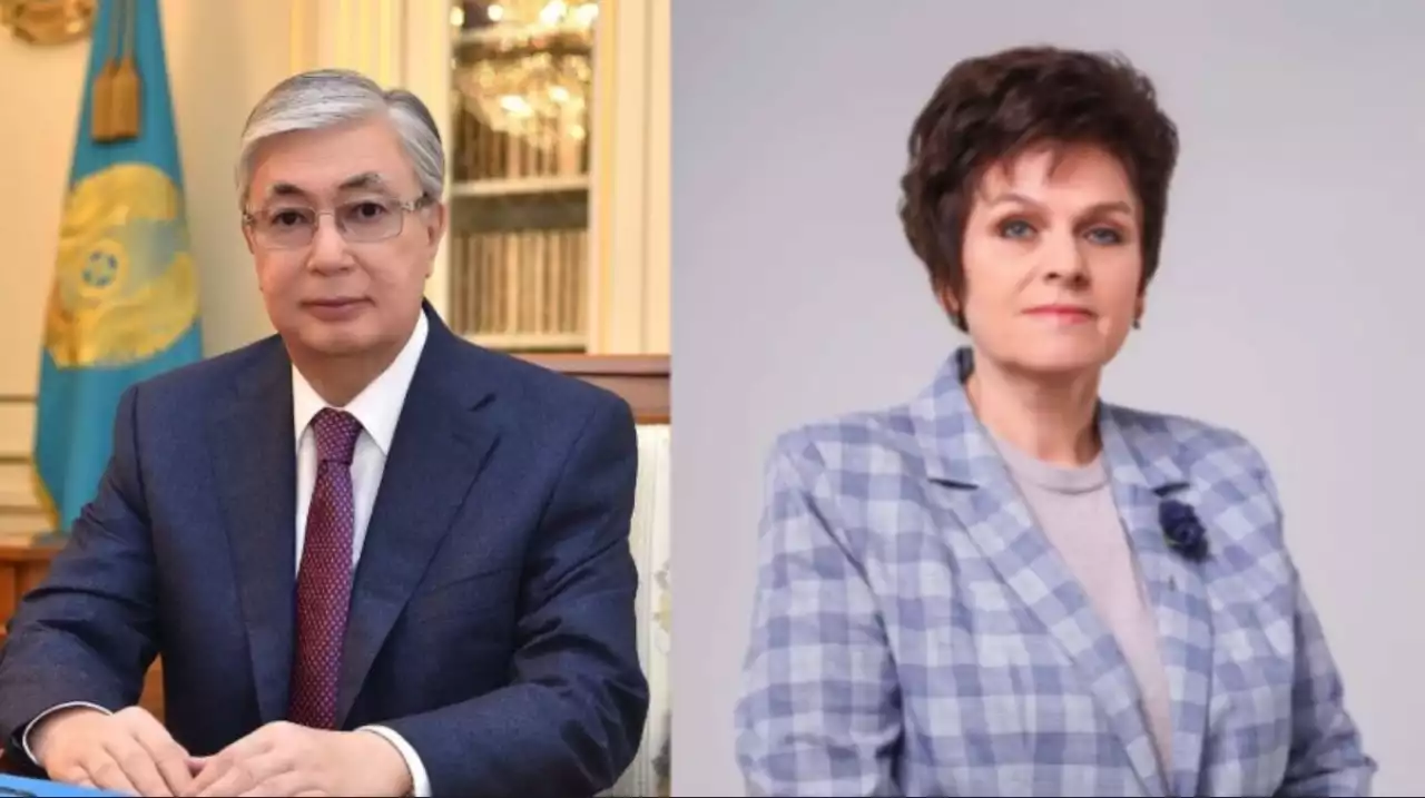 Қасым-Жомарт Тоқаев мектеп мұғалімі Татьяна Белоусованы құттықтады