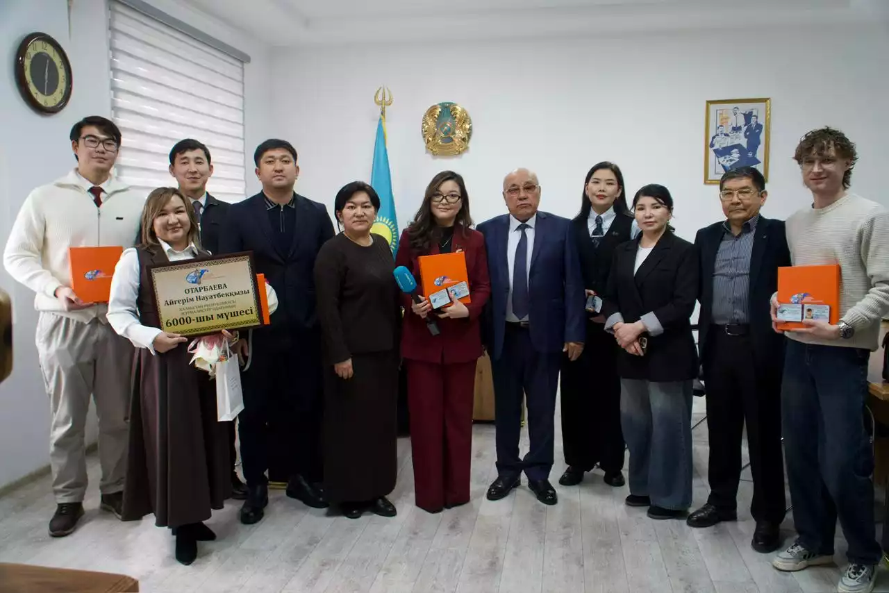 Одақтың 6000-шы мүшесі – Жамбылдан