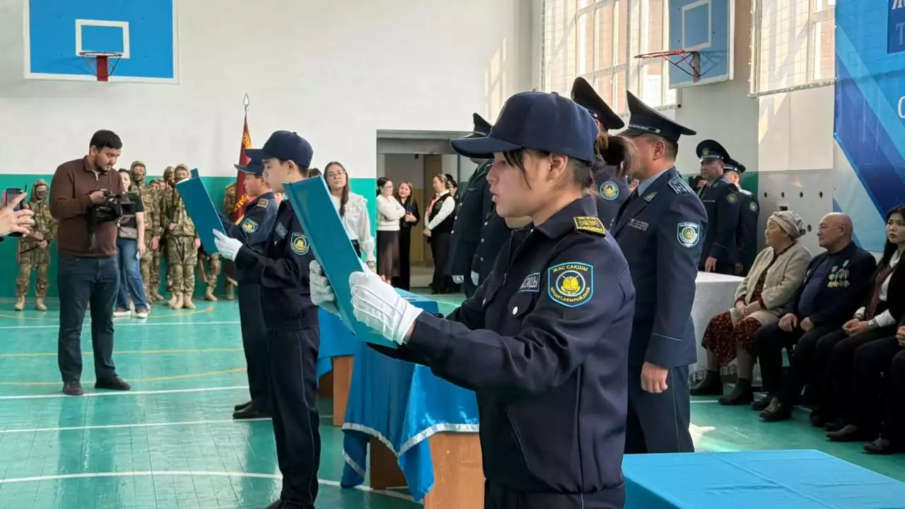 Таразда тағы бір «жас сақшы» полиция сыныбы ашылды