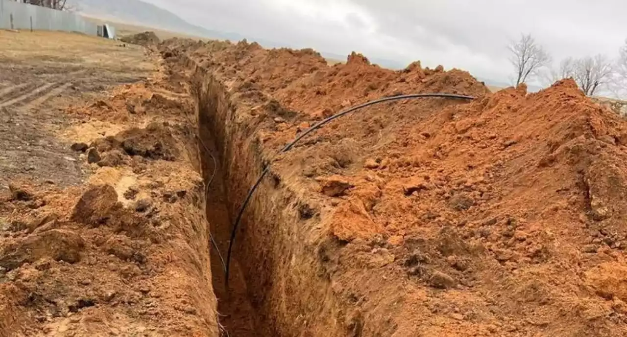 Күнбатыс-2 ауылында су құбырының құрылысы басталды