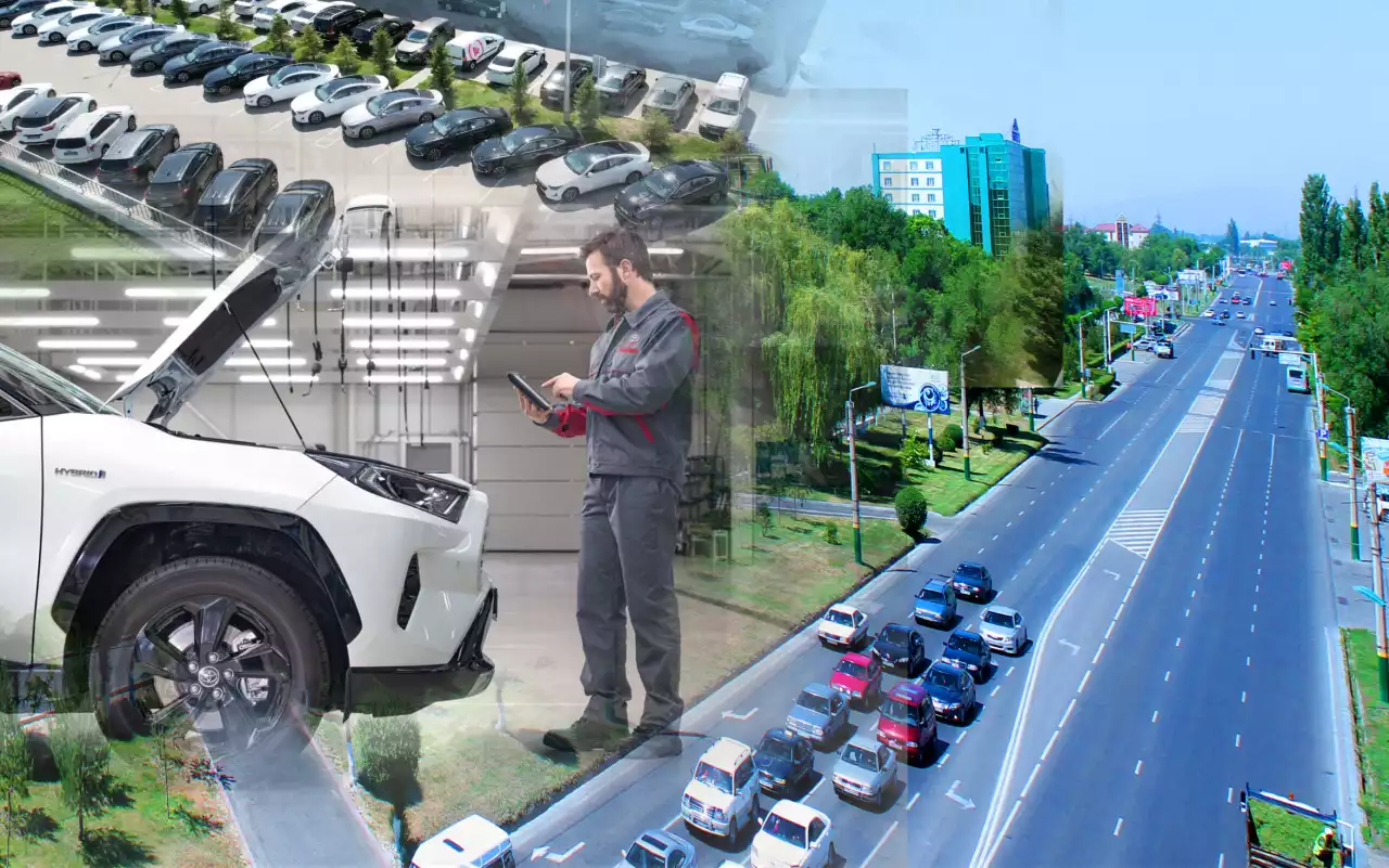 Жаңа көлік міну жағдайыңа байланысты