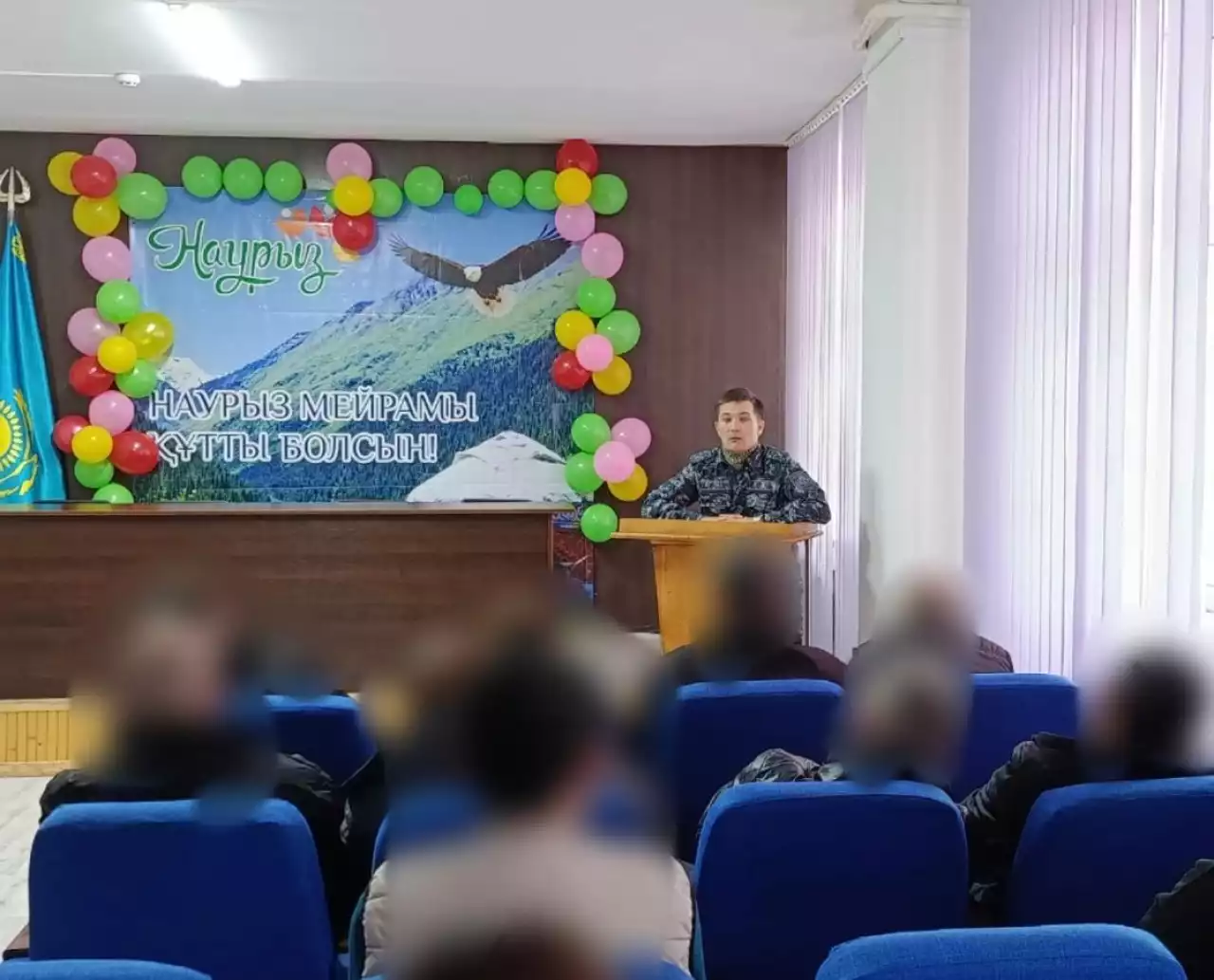 Жаңару күні: Таразда жазасын өтеушілерге дәріс оқылды