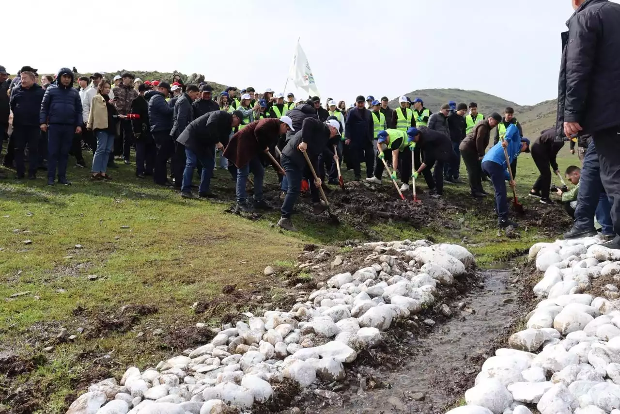 Жамбыл облысында Тазару күніне орай кең көлемді экологиялық акция өтті