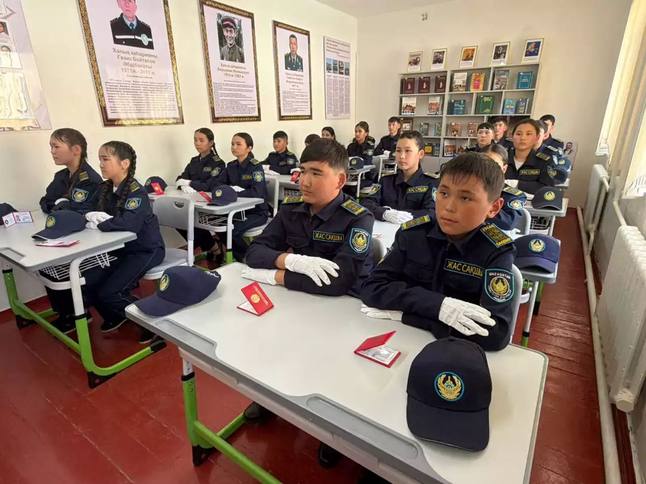 Жамбыл облысында отыз екінші «Жас сақшы» сыныбы ашылды