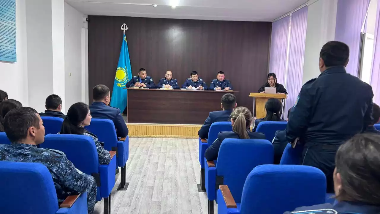 Таразда ҚАЖ қызметкерлеріне нақты міндеттер жүктелді