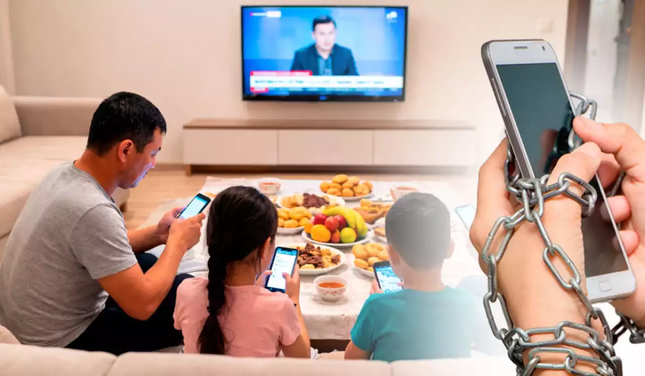 Телефонға телміру де тәуелділік