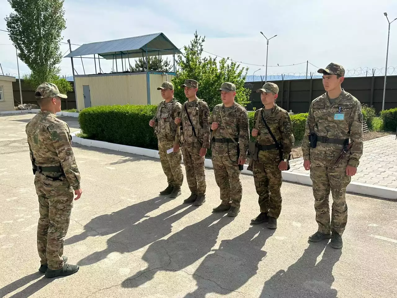 Шекара шебіндегі қырағы күзет